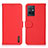 Funda de Cuero Cartera con Soporte Carcasa B01H para Vivo Y30 5G Rojo