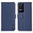 Funda de Cuero Cartera con Soporte Carcasa B01H para Xiaomi Redmi K40S 5G Azul