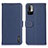 Funda de Cuero Cartera con Soporte Carcasa B01H para Xiaomi Redmi Note 10 JE 5G Azul