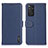 Funda de Cuero Cartera con Soporte Carcasa B01H para Xiaomi Redmi Note 11 4G (2022) Azul