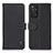 Funda de Cuero Cartera con Soporte Carcasa B01H para Xiaomi Redmi Note 11 4G (2022) Negro