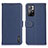 Funda de Cuero Cartera con Soporte Carcasa B01H para Xiaomi Redmi Note 11T 5G Azul