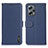 Funda de Cuero Cartera con Soporte Carcasa B01H para Xiaomi Redmi Note 11T Pro 5G Azul