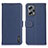 Funda de Cuero Cartera con Soporte Carcasa B01H para Xiaomi Redmi Note 12T Pro 5G Azul