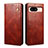 Funda de Cuero Cartera con Soporte Carcasa B01S para Google Pixel 8 5G Marron