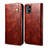 Funda de Cuero Cartera con Soporte Carcasa B01S para Samsung Galaxy M31s Marron