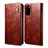 Funda de Cuero Cartera con Soporte Carcasa B01S para Samsung Galaxy S20 FE (2022) 5G Marron