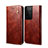 Funda de Cuero Cartera con Soporte Carcasa B01S para Samsung Galaxy S23 Ultra 5G Marron