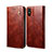 Funda de Cuero Cartera con Soporte Carcasa B01S para Xiaomi Redmi 9i Marron