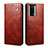 Funda de Cuero Cartera con Soporte Carcasa B01S para Xiaomi Redmi K60 5G Marron