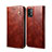 Funda de Cuero Cartera con Soporte Carcasa B01S para Xiaomi Redmi Note 9 4G Marron