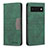 Funda de Cuero Cartera con Soporte Carcasa B02F para Google Pixel 6 5G Verde