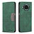 Funda de Cuero Cartera con Soporte Carcasa B02F para Xiaomi Mi 10i 5G Verde