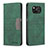 Funda de Cuero Cartera con Soporte Carcasa B02F para Xiaomi Poco X3 Pro Verde