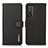 Funda de Cuero Cartera con Soporte Carcasa B02H para Huawei Honor 10X Lite Negro