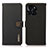 Funda de Cuero Cartera con Soporte Carcasa B02H para Huawei Honor X8b Negro