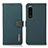 Funda de Cuero Cartera con Soporte Carcasa B02H para Sony Xperia 5 III SO-53B Verde