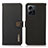 Funda de Cuero Cartera con Soporte Carcasa B02H para Xiaomi Redmi Note 12 4G Negro