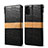 Funda de Cuero Cartera con Soporte Carcasa B02S para Samsung Galaxy S20 Negro