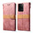 Funda de Cuero Cartera con Soporte Carcasa B02S para Samsung Galaxy S20 Ultra 5G Oro Rosa