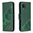 Funda de Cuero Cartera con Soporte Carcasa B03F para Samsung Galaxy M60s Verde