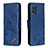 Funda de Cuero Cartera con Soporte Carcasa B03F para Samsung Galaxy S20 Plus 5G Azul