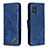 Funda de Cuero Cartera con Soporte Carcasa B03F para Samsung Galaxy S20 Plus Azul