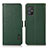 Funda de Cuero Cartera con Soporte Carcasa B03H para Asus Zenfone 8 ZS590KS Verde