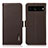 Funda de Cuero Cartera con Soporte Carcasa B03H para Google Pixel 7 Pro 5G Marron