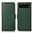 Funda de Cuero Cartera con Soporte Carcasa B03H para Google Pixel 7 Pro 5G Verde