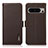 Funda de Cuero Cartera con Soporte Carcasa B03H para Google Pixel 8 Pro 5G Marron