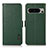 Funda de Cuero Cartera con Soporte Carcasa B03H para Google Pixel 8 Pro 5G Verde