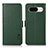 Funda de Cuero Cartera con Soporte Carcasa B03H para Google Pixel 8a 5G Verde