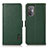 Funda de Cuero Cartera con Soporte Carcasa B03H para HTC Desire 21 Pro 5G Verde