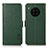 Funda de Cuero Cartera con Soporte Carcasa B03H para Huawei Honor 50 Lite Verde