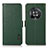 Funda de Cuero Cartera con Soporte Carcasa B03H para Huawei Honor Magic4 5G Verde