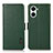 Funda de Cuero Cartera con Soporte Carcasa B03H para Huawei Nova 10 SE Verde