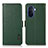 Funda de Cuero Cartera con Soporte Carcasa B03H para Huawei Nova Y70 Plus Verde