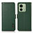 Funda de Cuero Cartera con Soporte Carcasa B03H para Motorola Moto Edge 40 5G Verde