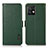 Funda de Cuero Cartera con Soporte Carcasa B03H para Motorola Moto Edge 40 Pro 5G Verde