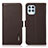 Funda de Cuero Cartera con Soporte Carcasa B03H para Motorola Moto Edge S 5G Marron