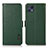 Funda de Cuero Cartera con Soporte Carcasa B03H para Motorola Moto G50 5G Verde