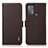 Funda de Cuero Cartera con Soporte Carcasa B03H para Motorola Moto G50 Marron