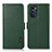 Funda de Cuero Cartera con Soporte Carcasa B03H para Motorola Moto G52j 5G Verde