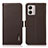 Funda de Cuero Cartera con Soporte Carcasa B03H para Motorola Moto G53j 5G Marron