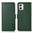 Funda de Cuero Cartera con Soporte Carcasa B03H para Motorola Moto G73 5G Verde