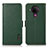 Funda de Cuero Cartera con Soporte Carcasa B03H para Nokia 5.4 Verde