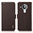 Funda de Cuero Cartera con Soporte Carcasa B03H para Nokia 7.3 Marron