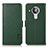 Funda de Cuero Cartera con Soporte Carcasa B03H para Nokia 7.3 Verde