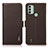 Funda de Cuero Cartera con Soporte Carcasa B03H para Nokia C31 Marron